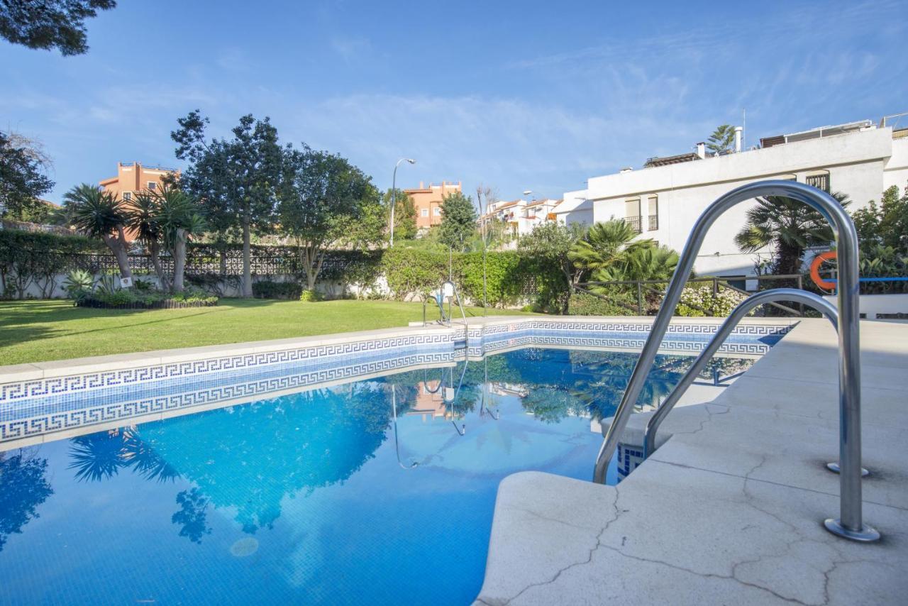Shiny Studio With Pool & Carihuela Beach At 500M توريمولينوس المظهر الخارجي الصورة