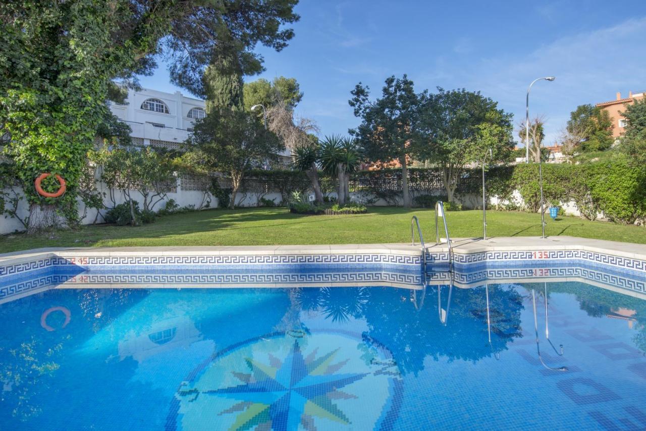 Shiny Studio With Pool & Carihuela Beach At 500M توريمولينوس المظهر الخارجي الصورة